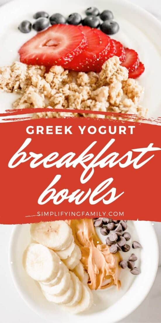 Delicious Greek Yogurt Breakfast Bowls | 2 Ways 4