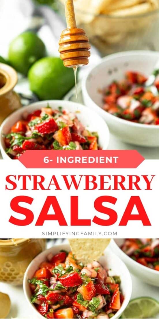 Delicious 6 Ingredient Strawberry Salsa Recipe 2