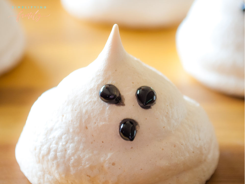 vegan ghost meringues gluten free