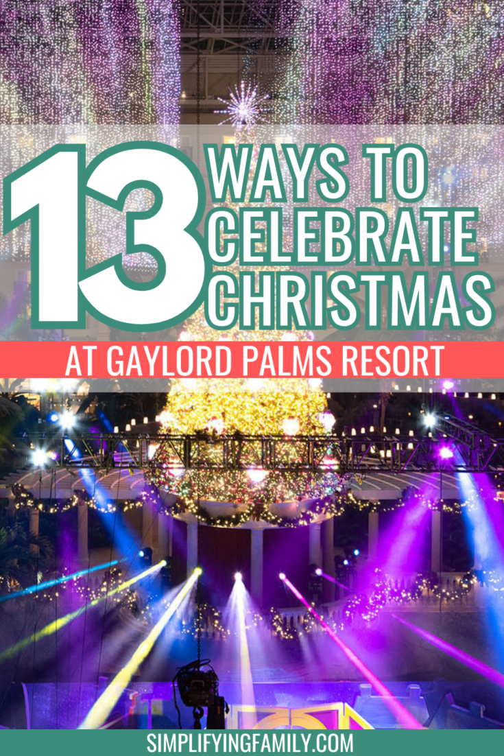 13 Ways to Celebrate a Festive Christmas at Gaylord Palms Resort 12