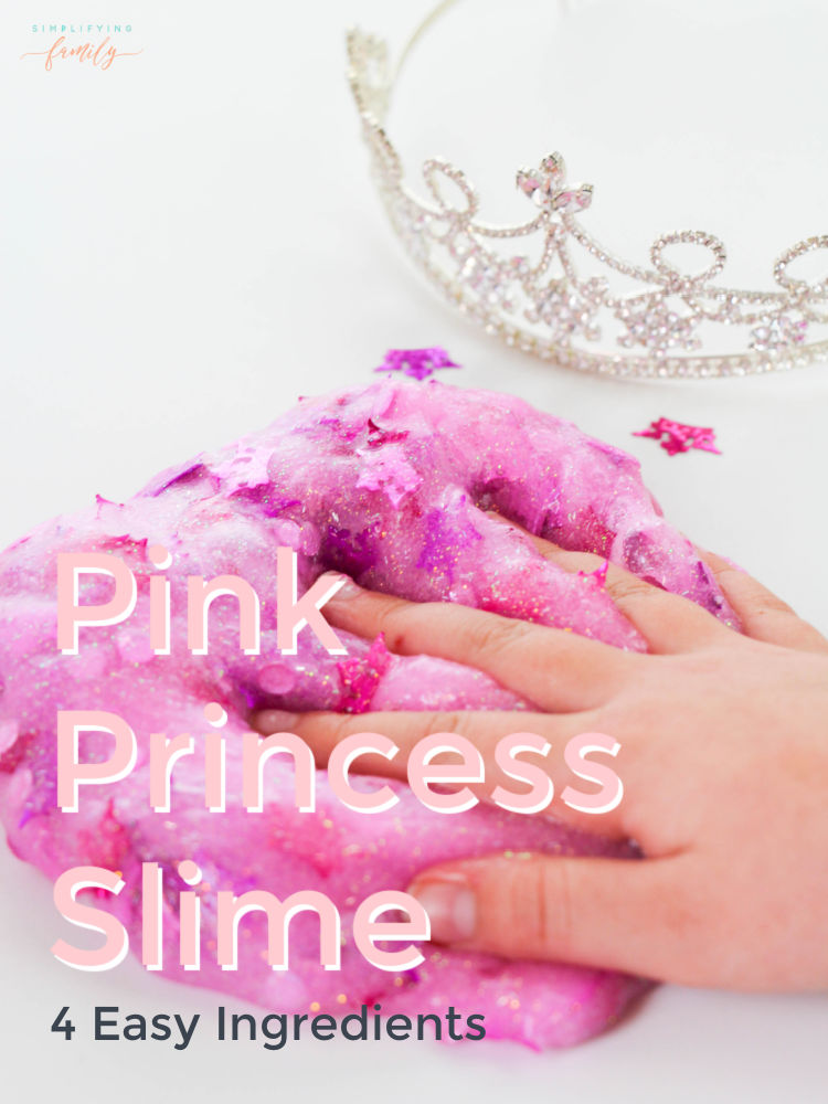 Easy to Make Pink Princess Slime