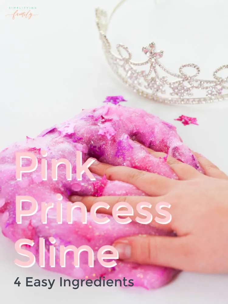 Easy to Make Pink Princess Slime