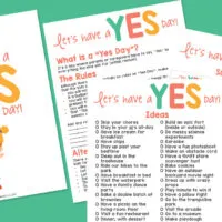 Yes Day Rules and Suggestions