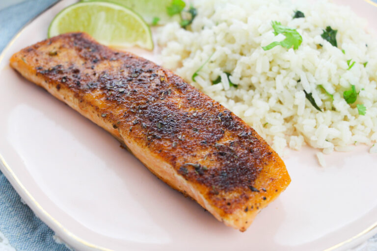 Delicious Blackened Salmon Cast Iron Skillet Recipe with 4 Ingredients