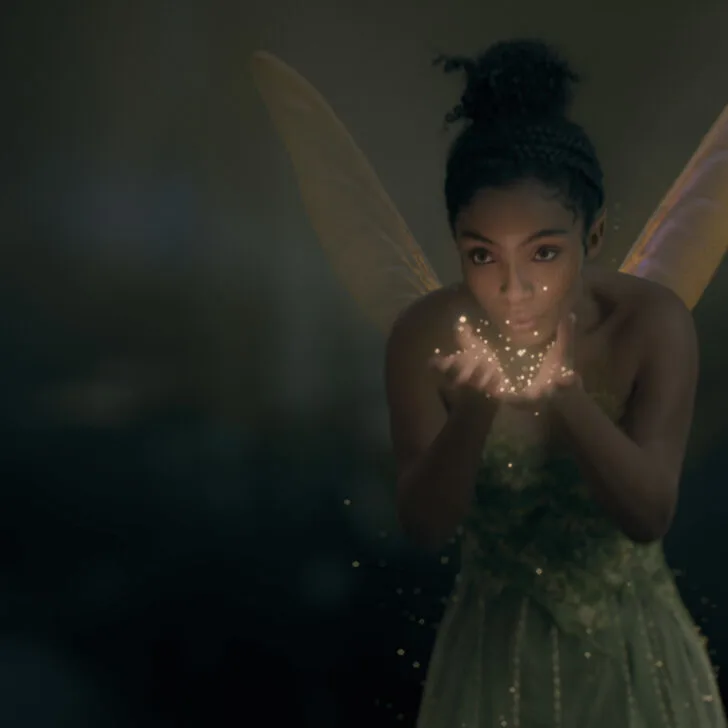 Yara Shahidi as Tinkerbell in Disney's live-action PETER PAN and WENDY