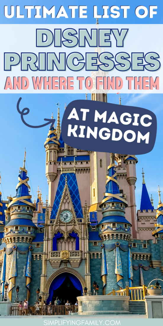 Where Can You Find Princesses at Magic Kingdom? Including 4 Most Popular Princesses 12