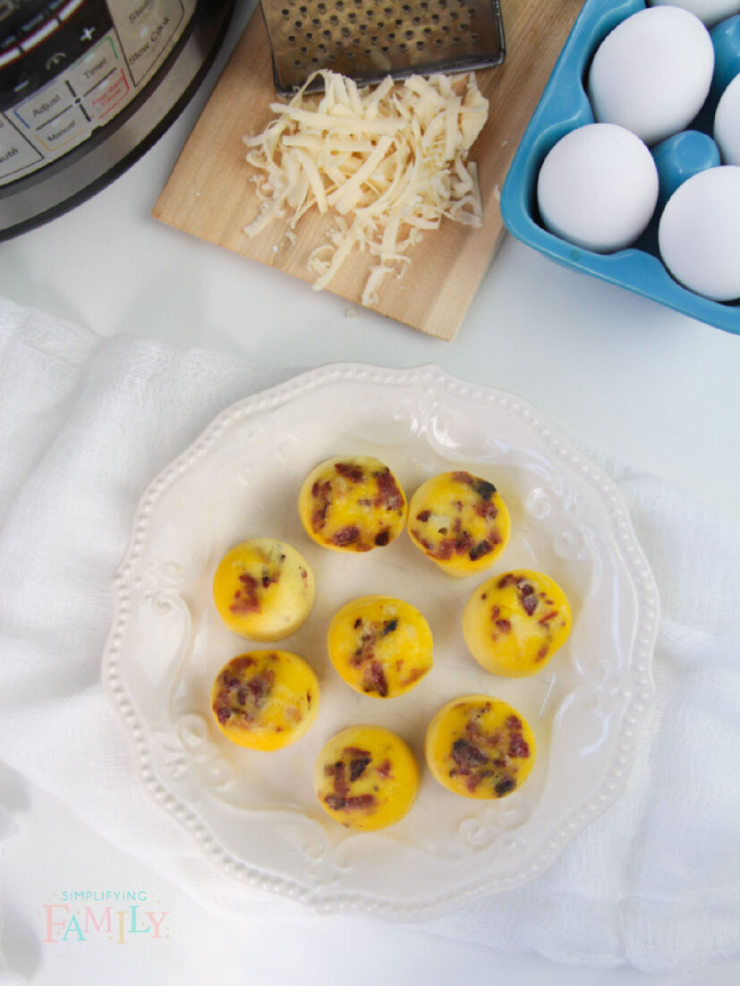 Easy Instant Pot Bacon Egg Bites With 4 Ingredients 10