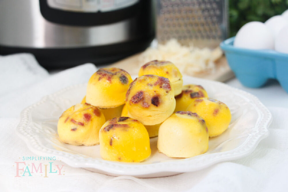 Easy Instant Pot Bacon Egg Bites With 4 Ingredients 2
