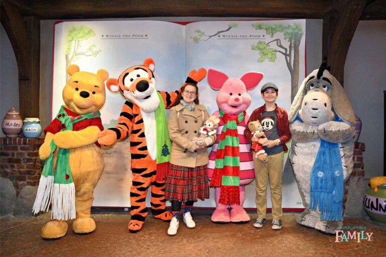 Very Merry Gen Z with Pooh, Tigger, and Eeyore